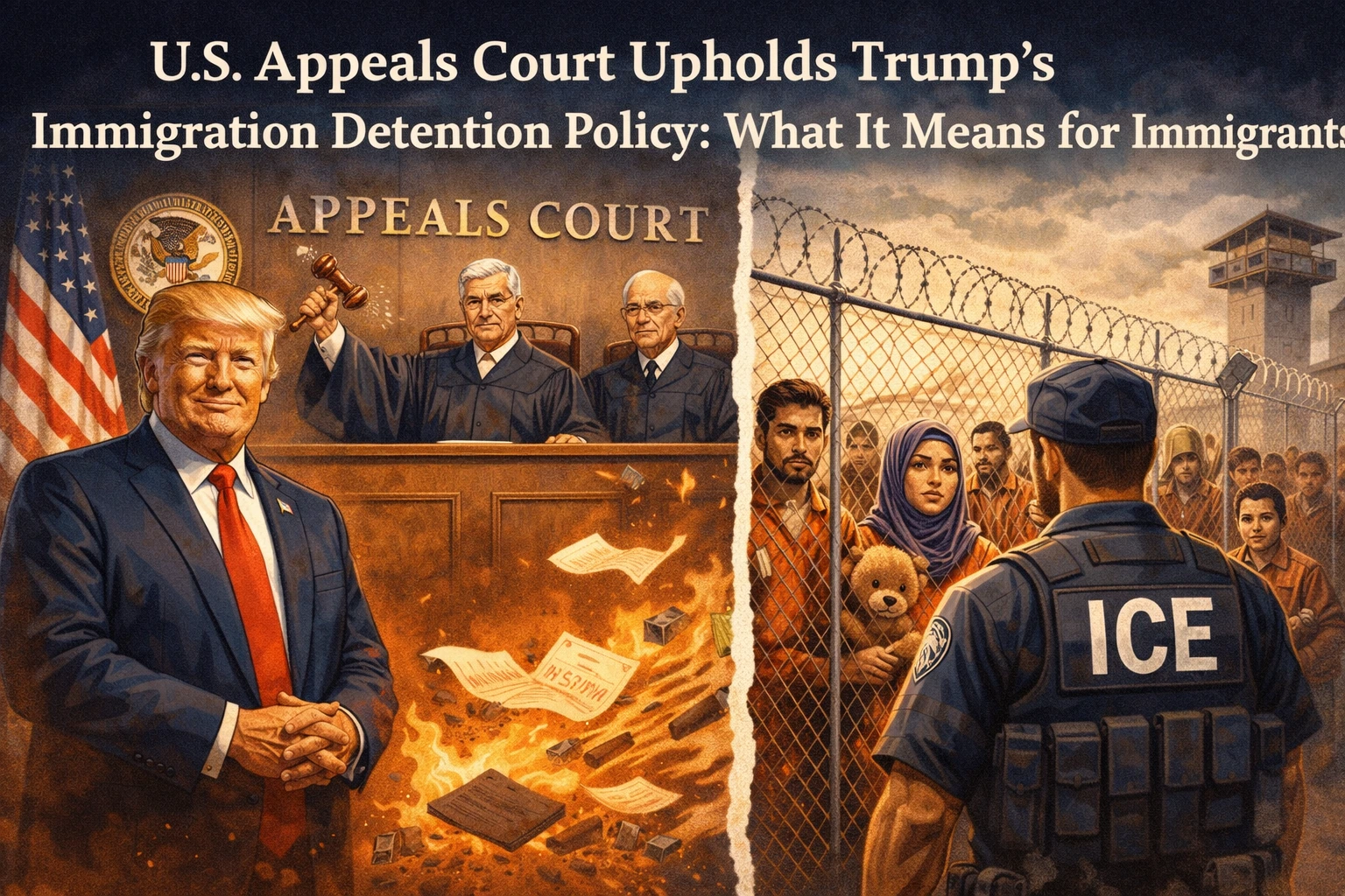 U.S. Appeals Court Upholds Trump’s Immigration Detention Policy: What It Means for Immigrants U.S. Appeals Court Upholds Trump’s Immigration Detention Policy: What It Means for Immigrants